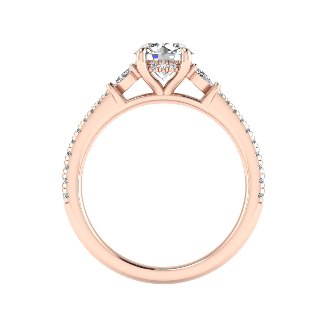 Anaya Pave Engagement Ring
